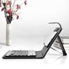 Portable Bluetooth Keyboard with Leather Case, Universal Keyboard with Detachable Flip Case and Stand, Cover with for 4.5''-6.8'' iOS,for Android/for Smart Phones (Black) view 2