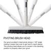 Grout Brush Scrubber with 51.2" Long Extendable Telescopic Handle Cleaning Brush with V-Shaped Bristles Built Scrub Brush Perfect for Bathroom,Kitchen,Tub,Tile,Hard-to-Reach Corners view 4