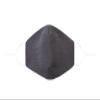 Allsense 100% Cotton Reusable Face Mask, Charcoal, 2 Pack view 2