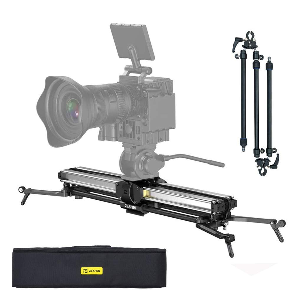Zeapon Micro 2 M800 Double Distance Camera Slider with EasyLock,Horizontal Payload 8KG (Travel Distance 94cm)