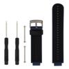 Baaletc for Garmin Approach S20 S5 S6 Watch Bands Replacement Colorful Strap Wristband Accessories for Approach S20 Smartwatch (navy-black) view 3