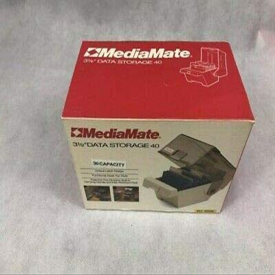 Amaray MediaMate 3.5" Floppy Disk Data Storage File Holds 30