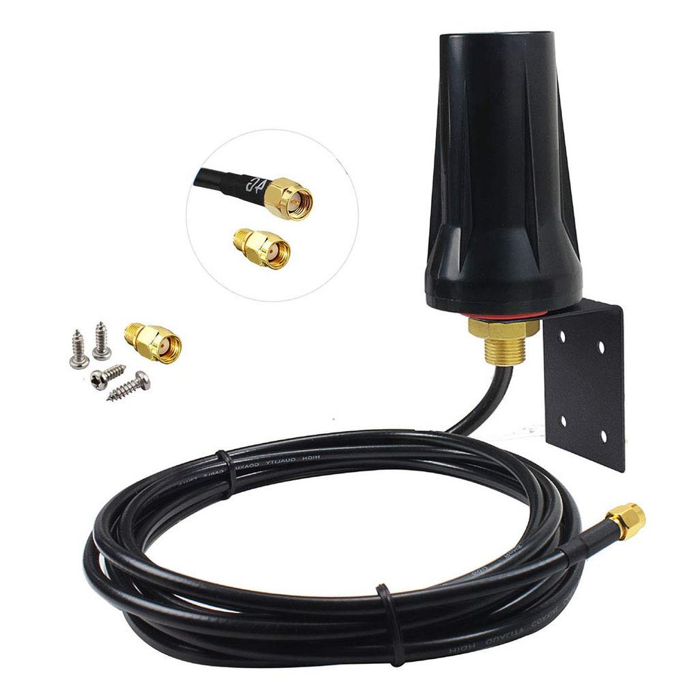 4G LTE Cellular SMA Male Waterproof Antenna Compatible with AT&T T-Mobile 4G Router Modem, for Spypoint Stealth Cam Tactacam Muddy SEHMUA Moultrie Cellular Trail Camera, Eifagur