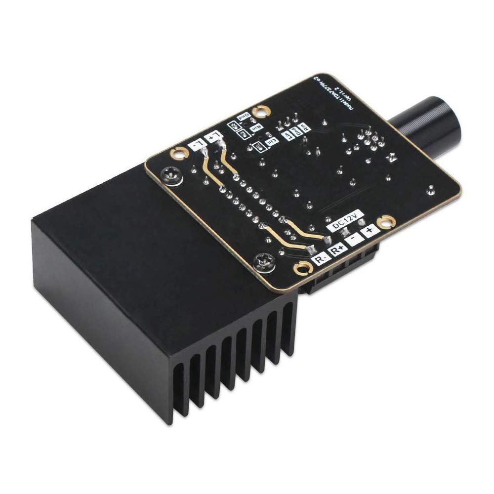 Taidacent TDA7377 Power Amplifier Board DC9-18V Dual Channel 30W+30W Car Stereo Speaker Amp Board with Knob DIY Digital Audio Power Amplifier
