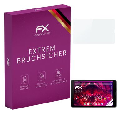 atFoliX Plastic Glass Protective Film compatible with Medion LIFETAB E10420, 9H Hybrid-Glass FX Screen Protector
