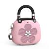 DOSS Candy 2-in-1 Mini Bluetooth Speaker & Cute Bag Charm with Loud Sound, Ideal Stocking Stuffer for Women, Girlfriend, Wife, BFF, Teen Girls, White Elephant Gift-Pink view 1