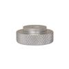 2 Pack 25mm Large Knurled Edge 1/4"-20 Female Thumb Wheel Lock Nut Adapter (Silver) view 4