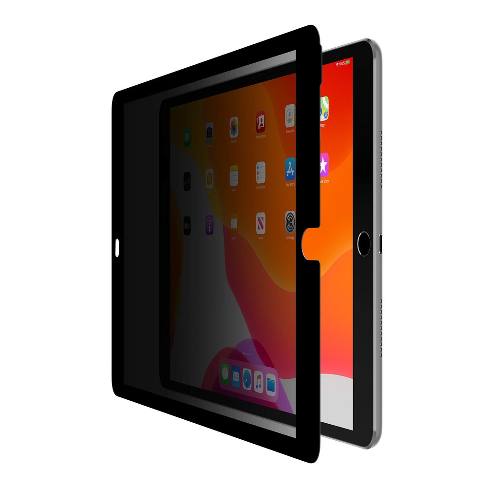Belkin iPad Screen Protector for iPad 7th Gen (iPad Privacy Screen Protector, Removable + Reusable) iPad 7th Gen Screen Protector, Clear (OVA008zz)