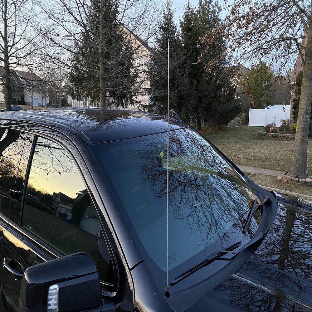 21" Stainless Chrome Antenna Mast for Chevrolet Colorado 2007-2012