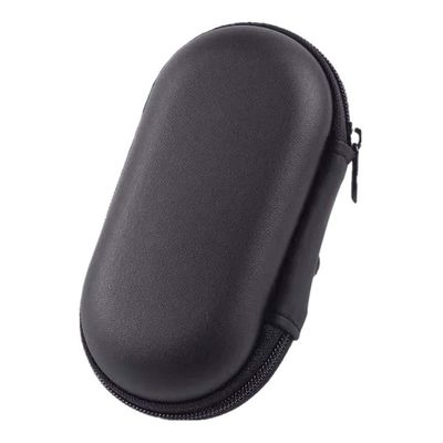 10PCS Oval Zipper Bag Headphone Storage Bag Wire Earbuds Earbuds Wired USB Headphones Earphones Wired Portable Suitcase Travel