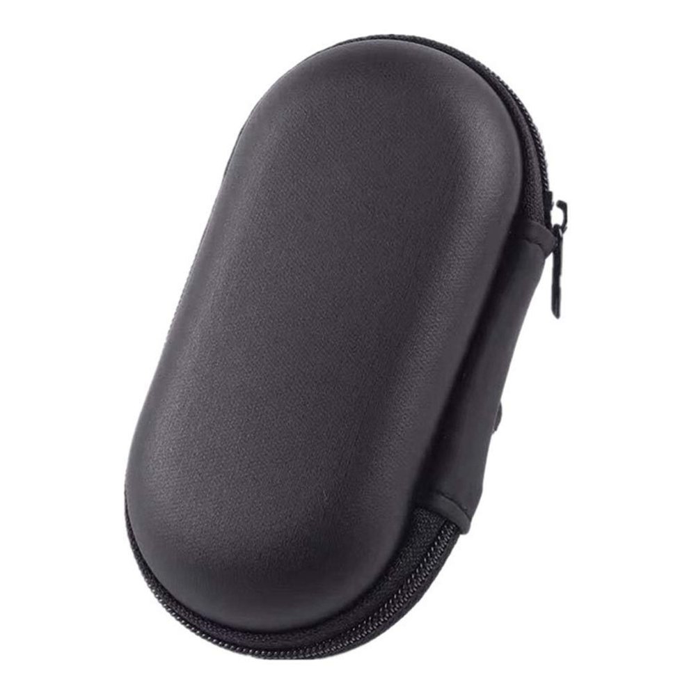 10PCS Oval Zipper Bag Headphone Storage Bag Wire Earbuds Earbuds Wired USB Headphones Earphones Wired Portable Suitcase Travel