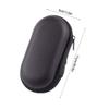 10PCS Oval Zipper Bag Headphone Storage Bag Wire Earbuds Earbuds Wired USB Headphones Earphones Wired Portable Suitcase Travel view 2