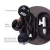 10PCS Oval Zipper Bag Headphone Storage Bag Wire Earbuds Earbuds Wired USB Headphones Earphones Wired Portable Suitcase Travel view 4