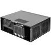 Silverstone Technology Home Theater Computer Case (HTPC) with Faux Aluminum Design for ATX/Micro-ATX Motherboards and New USB Type C Front Port, SST-GD09B-C view 3