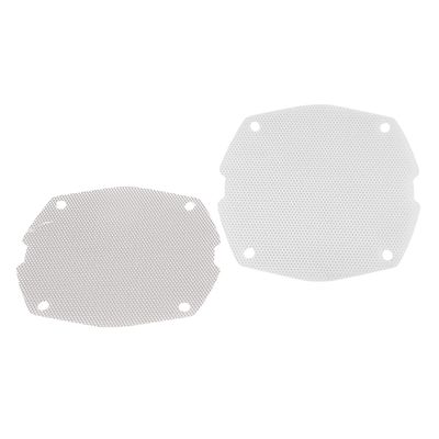 XMMT Chrome Front Mesh Speaker Grill Cover for Harley Touring FHLT/X Models 1996-2013