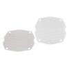 XMMT Chrome Front Mesh Speaker Grill Cover for Harley Touring FHLT/X Models 1996-2013 view 1