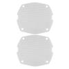 XMMT Chrome Front Mesh Speaker Grill Cover for Harley Touring FHLT/X Models 1996-2013 view 2
