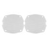 XMMT Chrome Front Mesh Speaker Grill Cover for Harley Touring FHLT/X Models 1996-2013 view 3