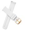 Abanen Silicone Watch Bands for Garmin Vivoactive 4S / Venu 2S / Venu 3S / Vivomove 3S, Soft Sport 18mm Quick Release Waterproof Replacement Wristband Strap for Garmin Forerunner 255s/265s (White) view 3