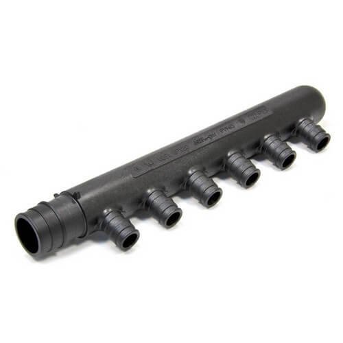 1" EP Branch Multi-Port Tee w/ 1/2" Outlets (6 Outlets)
