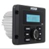 Kicker KMC3 Marine Digital Media Gauge Receiver w/Bluetooth/USB for Boat/ATV/UTV Bundle with Pair Rockville MS525B 5.25" 400 Watt Waterproof Marine Boat Speakers 2-Way Black view 3