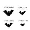 160 PCS Halloween 3D Bats Wall Stickers Removable PVC Decals for Halloween Eve Decor Home Window Decoration view 2