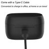 EXMRAT Charging Case for Jabra Elite 75t, Replacement Charger Cradle Station Charge Box for Jabra Active 75t (700mah, Black) view 4