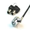 Tether Lock and Security Cable: Device to Countertop, Two Keys 6.6 Foot (Black) view 4