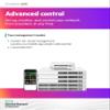 Aruba Instant On 1930 28-Port Gigabit POE Switch, 24x POE Gigabit Ethernet, 4x 1G/10G SFP+ Ports, Layer 2+ Smart Managed, Cloud Managed, 195W POE, Rack Mountable, UK Plug (JL683A) view 4