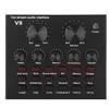 V8 External Bluetooth Sound Card, Universal Portable Live Sound Card with Volume Control for Live Streaming, 6 Effects Modes, 112 Types of Electro Acoustic view 2