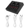 V8 External Bluetooth Sound Card, Universal Portable Live Sound Card with Volume Control for Live Streaming, 6 Effects Modes, 112 Types of Electro Acoustic view 3