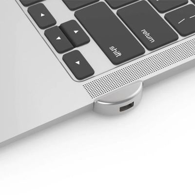 Compulocks Ledge MacBook Air Retina July 2019-2020 Lock Adapter, W125818263 (2019-2020 Lock Adapter MacBook Air Lock Adapter, Silver)