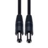DC Power Extension Cable with 2.5mm / 5.5mm Male to Male Jack 3m / 10ft Plug Connector CCTV Cord Adapter Compatible with CCTV Security Camera, IP Camera, DVR Standalone, LED Strip Monitors (Black) view 2
