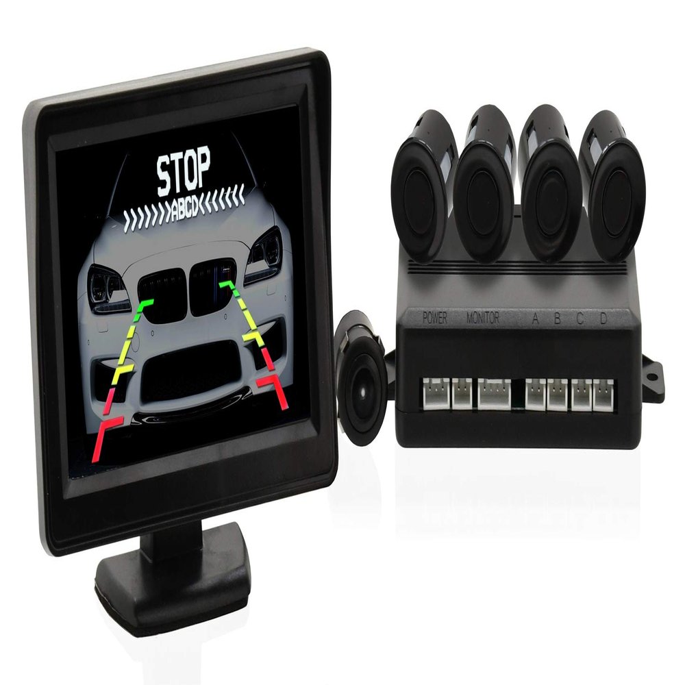 Compass 33604 Parking Aid 4 Sensors + Reversing Camera