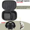 RAIACE Hard Travel Carrying Case for Walker's Razor Slim Passive Earmuffs Ultra Low Profile 27dB NRR. (Case Only!)-Black view 3