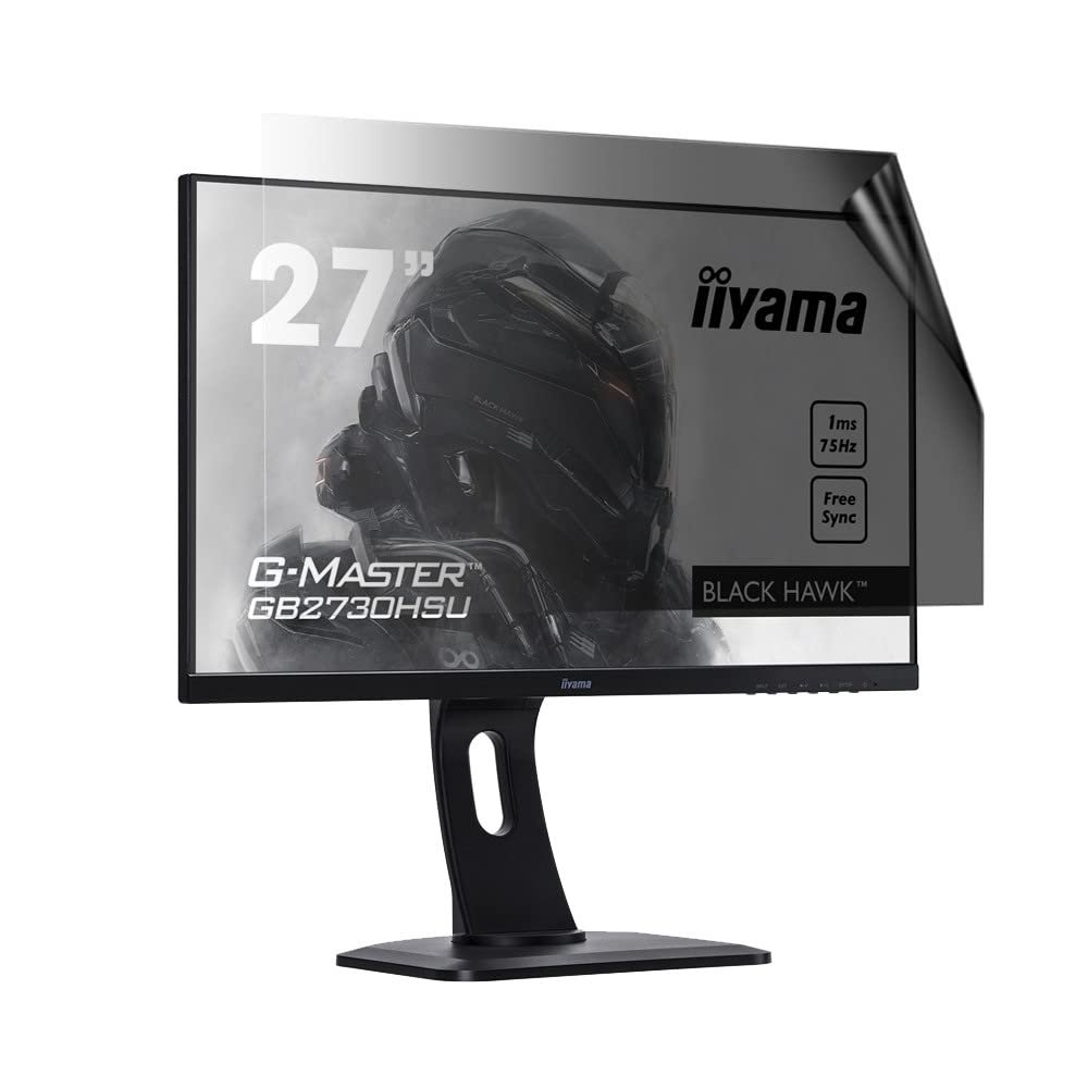 celicious Privacy Lite 2-Way Anti-Glare Anti-Spy Filter Screen Protector Film Compatible with iiYama Monitor G-Master GB2730HSU-B1