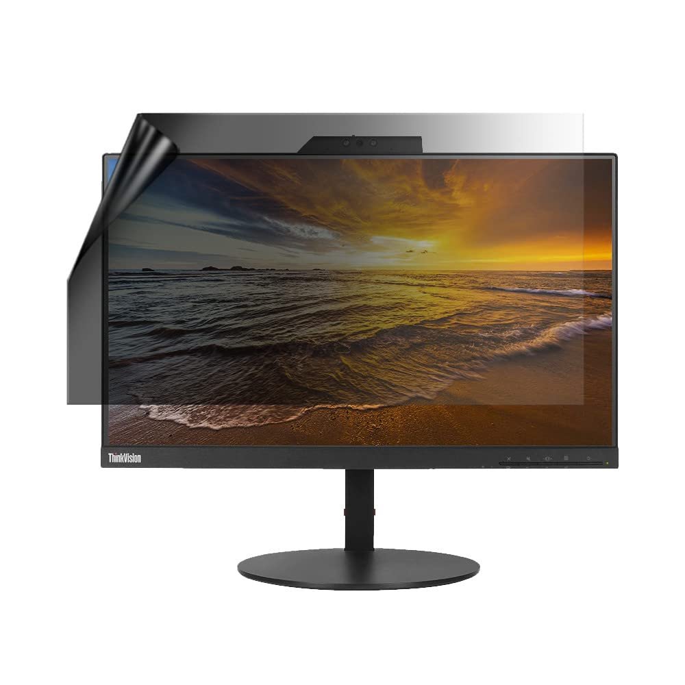 celicious Privacy Lite 2-Way Anti-Glare Anti-Spy Filter Screen Protector Film Compatible with Lenovo Monitor ThinkVision T22v-10