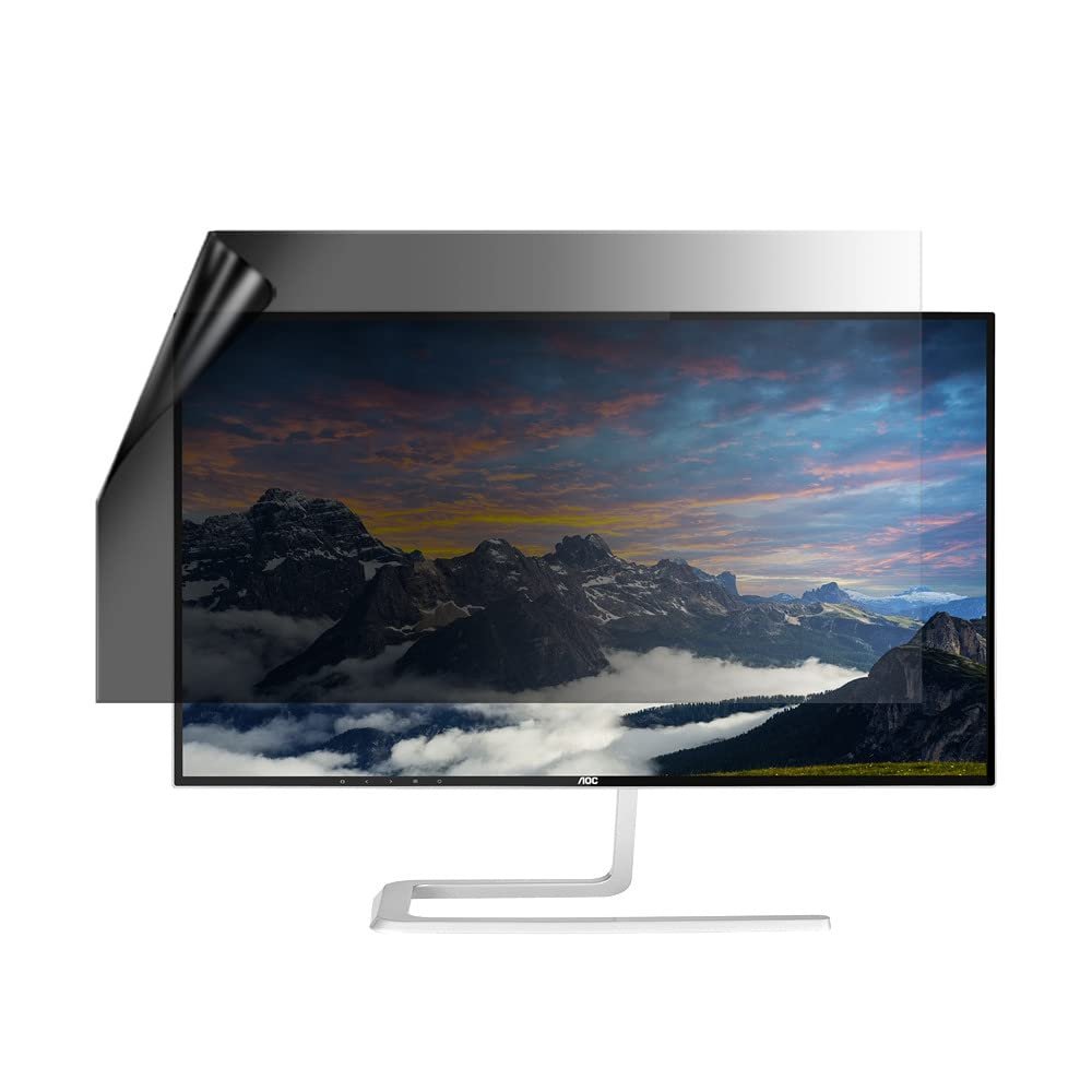 celicious Privacy Lite 2-Way Anti-Glare Anti-Spy Filter Screen Protector Film Compatible with AOC Monitor Q2781PQ
