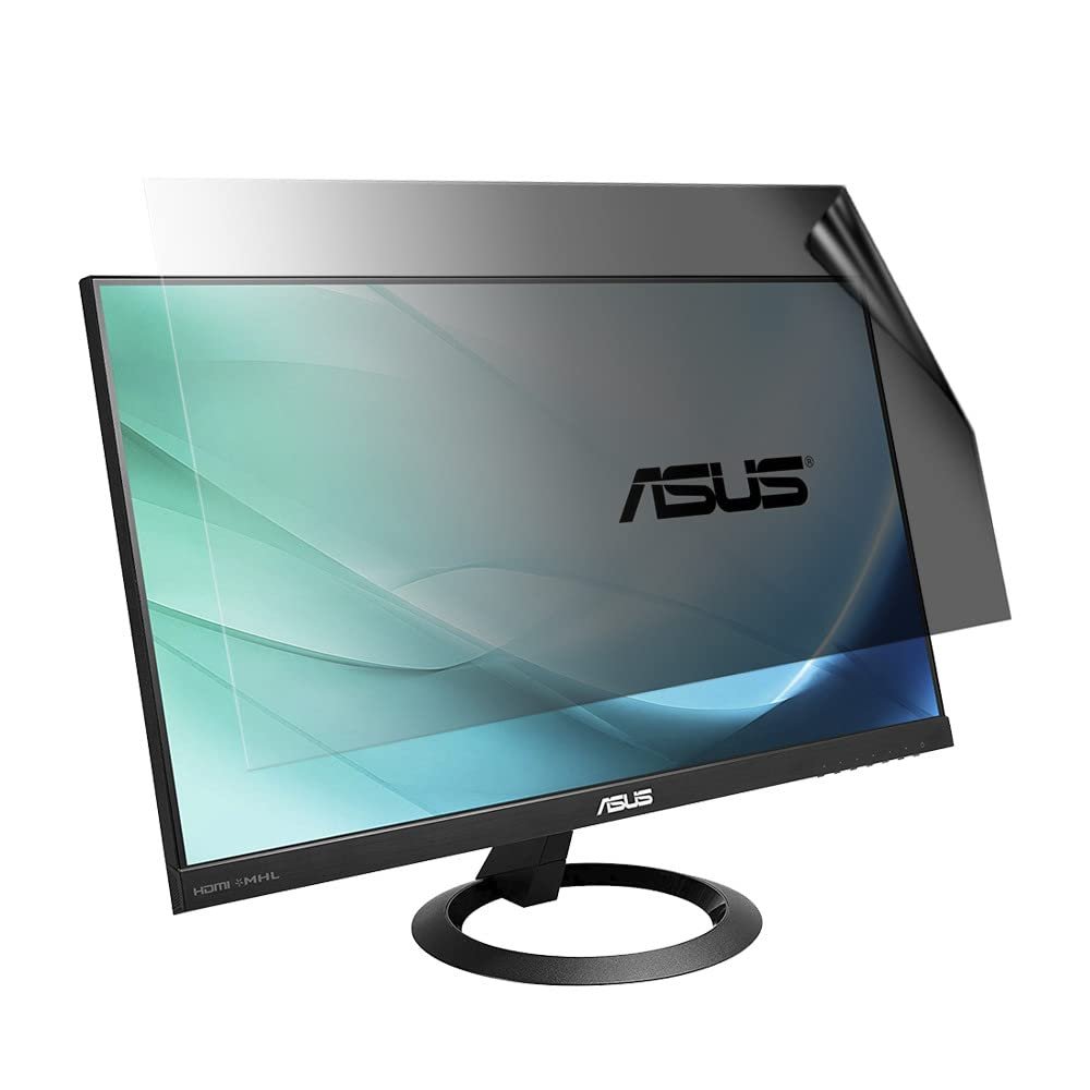 celicious Privacy Lite 2-Way Anti-Glare Anti-Spy Filter Screen Protector Film Compatible with Asus Monitor VX24AH