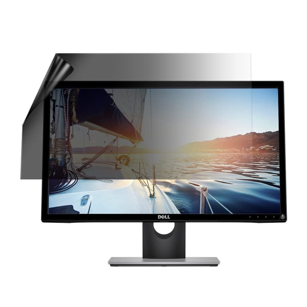 celicious Privacy Lite 2-Way Anti-Glare Anti-Spy Filter Screen Protector Film Compatible with Dell Monitor 24 SE2417HG
