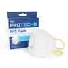 Flents Protechs Respirator Mask, Disposable, Fits well with goggles, 2 Count view 1