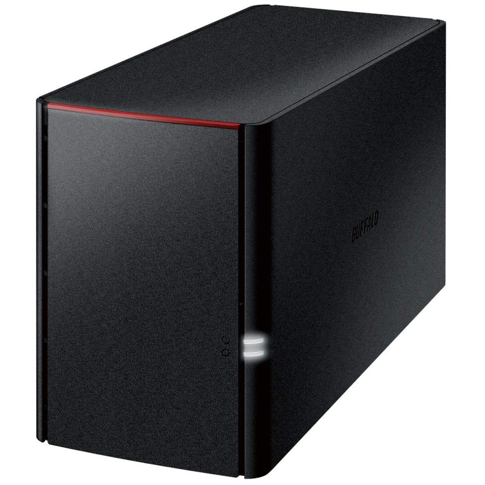 BUFFALO LinkStation 220 12TB 2-Bay NAS Network Attached Storage with HDD Hard Drives Included NAS Storage that Works as Home Cloud or Network Storage Device for Home