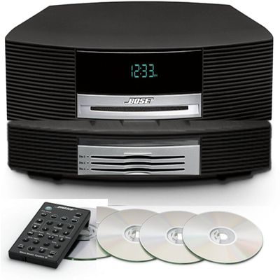 Bose Wave Music System III bundle with Bose Wave Multi-CD Changer, Graphite Gray (Renewed)