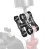 FEICHAO 1 Inch Underwater Diving Ball Butterfly Clip Standard Mount for Photography Diving Light Arm System Durable view 4