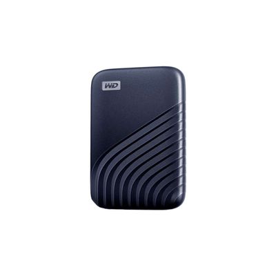 WD 1TB My Passport Portable SSD, External NVMe Solid State Drive, USB-C, up to 1050 MB/s, Works with PC, Xbox and PlayStation, 2-Meters Drop Resistance, Midnight Blue