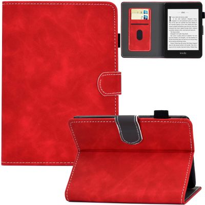 Artyond Case for Kindle Paperwhite 10th Generation 2018, Lightweight Slim Folio Cover with Auto Wake/Sleep Protective Case for Amazon Kindle Paperwhite 10th Generation 2018 Release, Deep Red