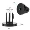 FEICHAO CNC Aluminium Tripod Mount Adapter with Metal Long Screw Thumbscrew Compatible for Hero 8 Tripod Mount Hero Series XIAOYI/GITUP/SJCAM Sports Camera view 3