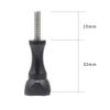 FEICHAO CNC Aluminium Tripod Mount Adapter with Metal Long Screw Thumbscrew Compatible for Hero 8 Tripod Mount Hero Series XIAOYI/GITUP/SJCAM Sports Camera view 4