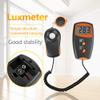 Digital Luxmeter,1-100,000Lux Luxmeter, LX 1010BS Digital Luxmeter LCD Display Light Meter Environmental Testing Illuminometer Professional Digital Light Meter view 3