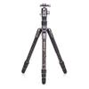 Benro BAT Carbon Fiber Travel Two Series Tripod with VX25 Dual-Pan Ball Head Multi-Angle Legs, Monopod Conversion, Arca-Compatible Quick Release & Compact 5-Section Design (FBAT24CVX25) view 1